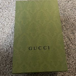 Black Gucci slides size 38 = 8 US